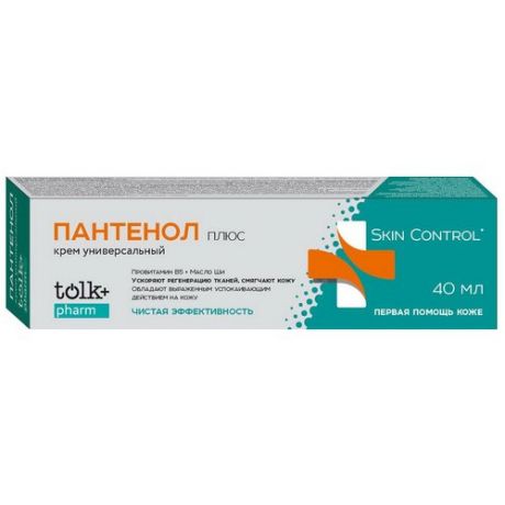 Tolk+ Крем для тела Пантенол, 40 мл