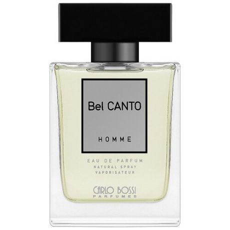 Парфюмерная вода Carlo Bossi Parfumes Bel Canto Silver, 100 мл