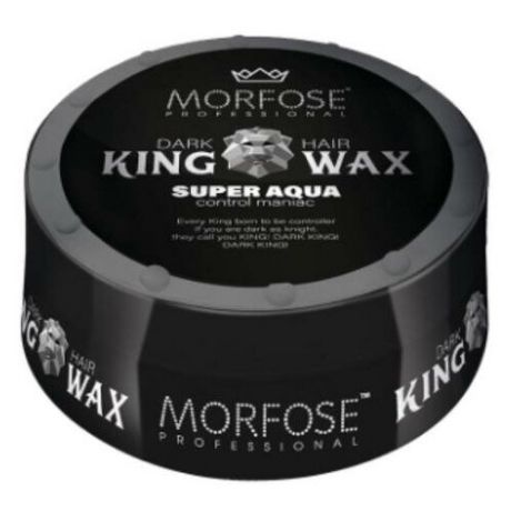 Morfose Воск для волос Королевский MORFOSE King Hair Wax, Super Aqua, 175 мл