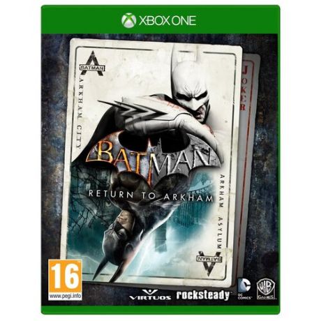 Игра для PlayStation 4 Batman: Return To Arkham, русские субтитры