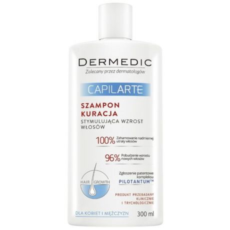 Dermedic шампунь Capilarte стимулирующий рост волос, 300 мл