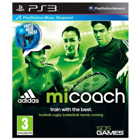 Игра для Xbox 360 Adidas miCoach, английский язык