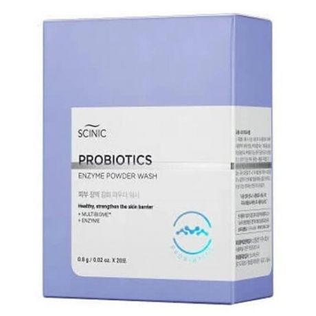 Энзимная пудра Scinic Probiotics Enzyme Powder Wash Set (20 шт*0,8 гр)
