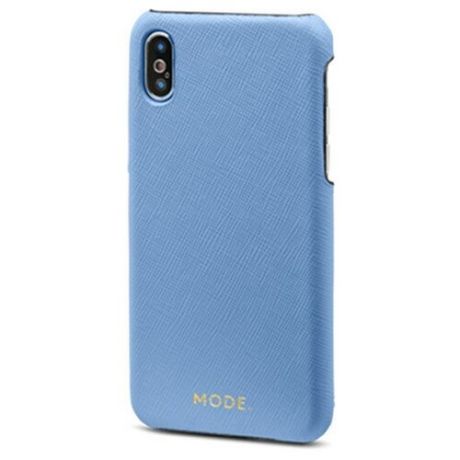 Чехол Dbramante1928 MODE. London для iPhone X синий (Forever Blue)
