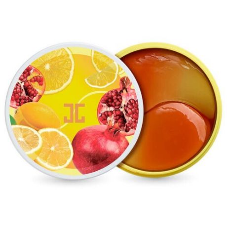 Осветляющие патчи от тёмных кругов Jayjun Cosmetics Pom Lemon Duo Eye Gel Patch, 60 шт