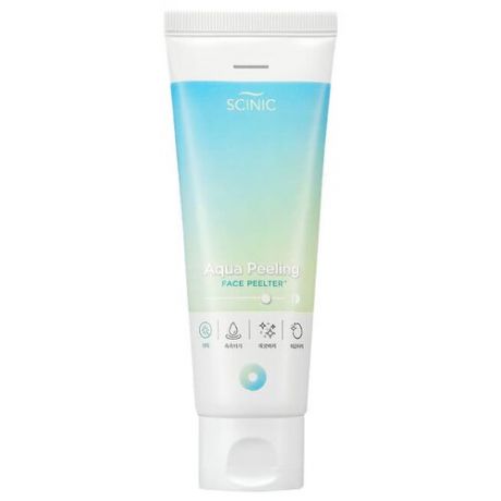 Scinic пилинг-скатка Aqua Peeling Face Peelter 80 мл