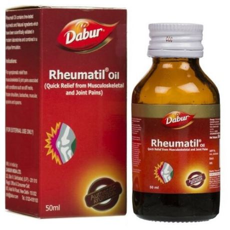Rheumatil Oil Dabur (Лечебное масло для суставов Ревматил Дабур) 50мл