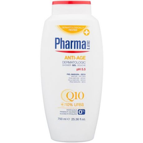 Гель для душа Pharmaline Anti-age, 750 мл