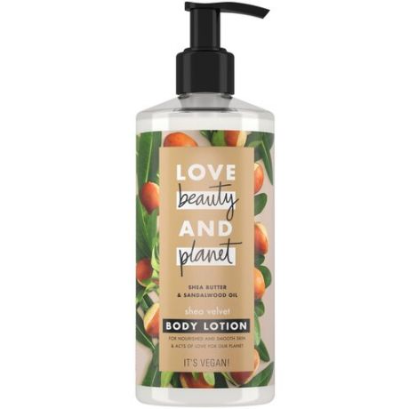 Love Beauty and Planet Лосьон для тела Бархатное масло ши, 400 мл