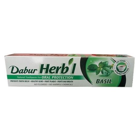 Зубная паста Dabur Herb’l Базилик, 150 г