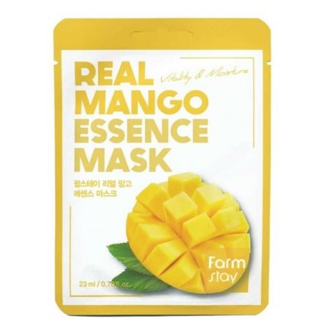 Маска для лица Farm Stay с экстрактом манго - Real Mango Essence Mask