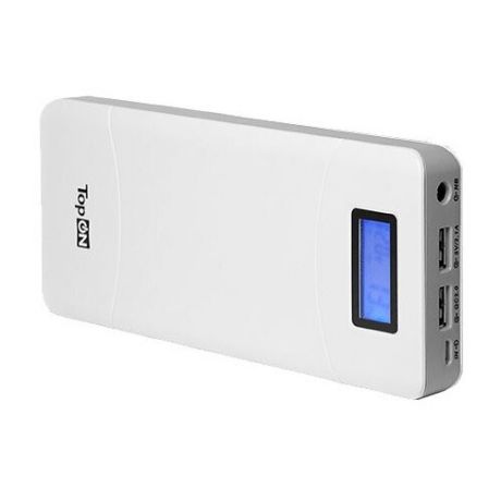 Универсальный внешний аккумулятор TopON TOP-T72/B для смартфонов, планшетов, цифровой техники, ноутбуков на 18000mAh (66,6 Wh) Черный
