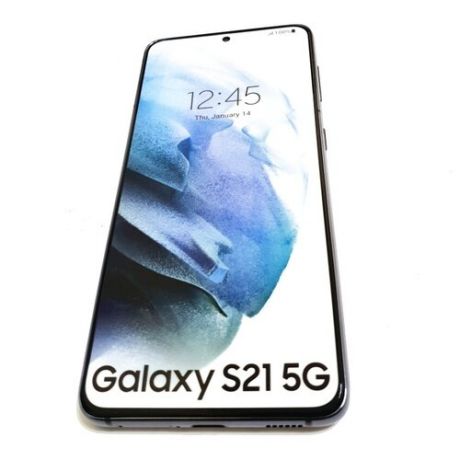 Муляж смартфон Samsung Galaxy S21 6,2" SM-G991 серый шелк, opигинaльный статичный 171гр.