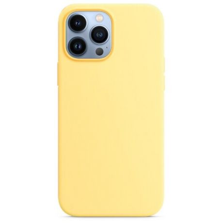 Чехол для iPhone 13 Pro Max Viva Silicone Case Yellow