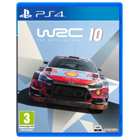 Игра для PlayStation 4 WRC 10 The Official Game, русские субтитры