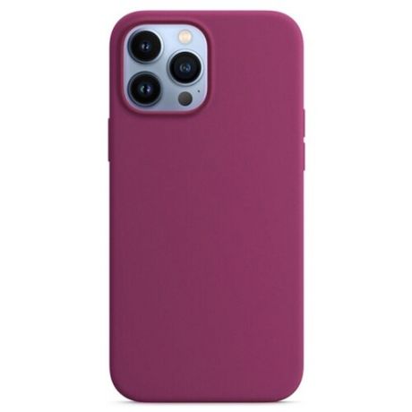Чехол для iPhone 13 Pro Max Viva Silicone Case Crimson