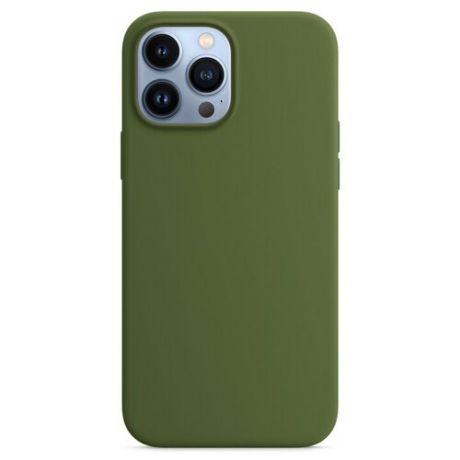 Чехол для iPhone 13 Pro Max Viva Silicone Case Khaki