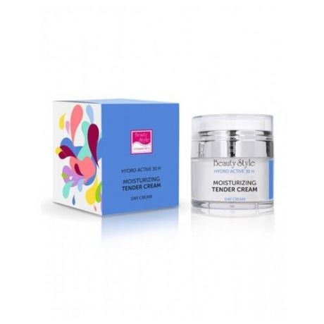 Нежный увлажняющий крем Beauty Style "Hyaluron - hydro active" SPF 15 30мл