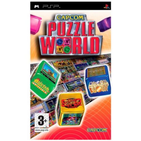 Игра для PlayStation Portable Capcom Puzzle World, английский язык