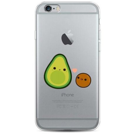 Силиконовый чехол "Avocato" на Apple iPhone 6S / Айфон 6S