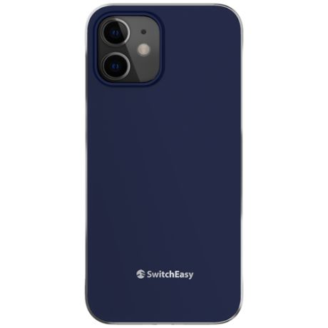 Чехол для Apple iPhone 12 mini SwitchEasy Nude синий