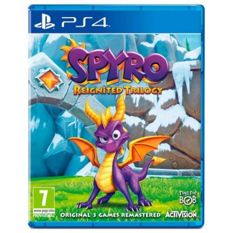 Игра для PlayStation 4 Spyro Reignited Trilogy, английская версия