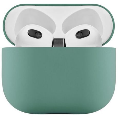 Ультратонкий силиконовый чехол uBear Touch case для AirPods 3, зеленый