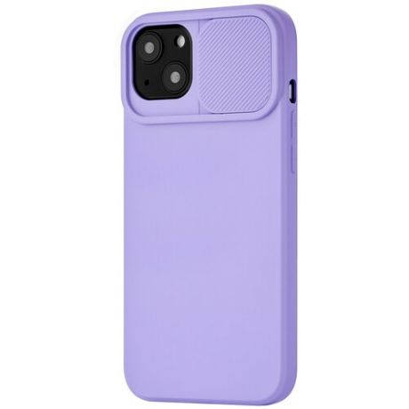 Чехол uBear Touch Shade case для iPhone 13, силикон soft touch, фиолетовый