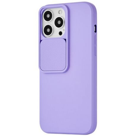Чехол uBear Touch Shade case для iPhone 13 Pro Max, силикон soft touch, фиолетовый