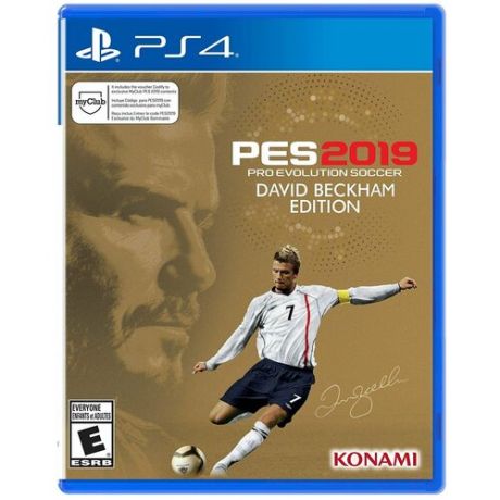 Игра для PlayStation 4 Pro Evolution Soccer 2019. David Beckham Edition, русские субтитры