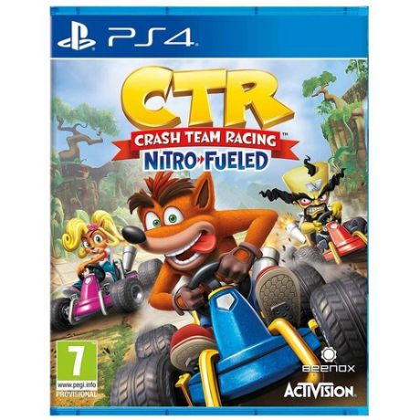 Игра для PlayStation 4 Crash Team Racing Nitro-Fueled, английский язык