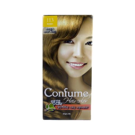Welcos крем-краска для волос Confume Hair Color, 933 медно-золотистый