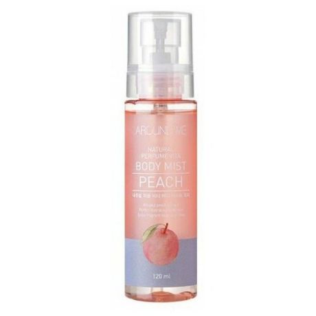 Мист для тела с экстрактом персика Welcos Around Me Natural Perfume Vita Body Mist Peach