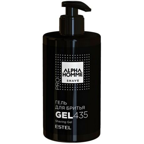 Гель для бритья Alpha Homme Pro Shave ESTEL, 435 мл