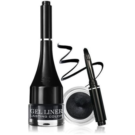 BelorDesign Подводка для глаз Lasting Color Gel liner, оттенок 4 темно-синий