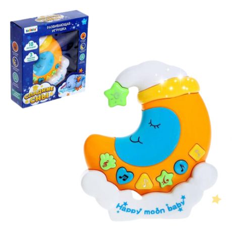Музыкальная игрушка-ночник «Сладкие сны», световые и звуковые эффекты, цвет микс