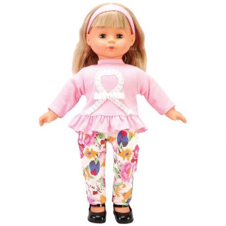 Мария мягконабивная кукла 50 см в кофте и цветастых брюках от 3 лет