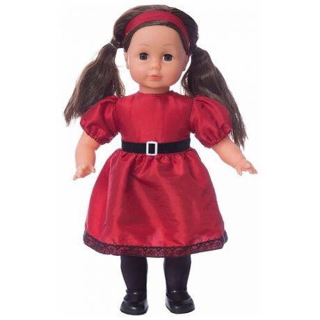 София мягконабивная кукла 45 см в нарядном красном платье от 3 лет