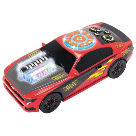 Машинка Dickie Ford Mustang музыкальный гонщик, моторизированная, 23 см, свет, звук 3764003