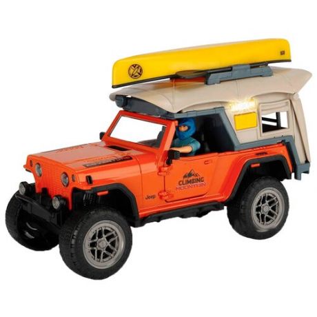 Игровой набор туриста Dickie PlayLife Jeepster Commando, 22 см, свет, звук 3835004
