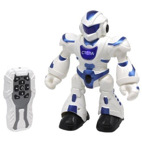 Робот Smart Baby Стёпа JB0402280, белый/синий