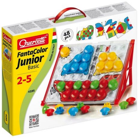 Мозаика Quercetti Фантастические цвета Junior Basic - 48 деталей