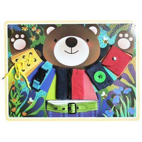 Бизиборд Wenzhou Magicolor Toys Мишка косолапый
