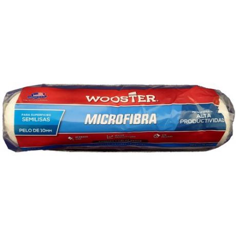 Валик малярный тканый Wooster MICROFIBER™ (9" - 3/8", полугладкий)
