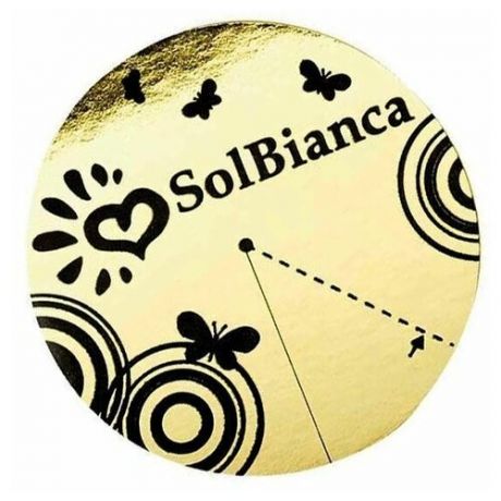 Стикини SolBianca на грудь для солярия d=5 см 100 пар