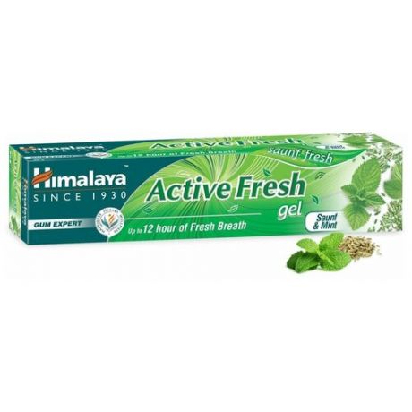 Активный освежающий гель (Active Fresh Gel) Himalaya Herbals, 80 г