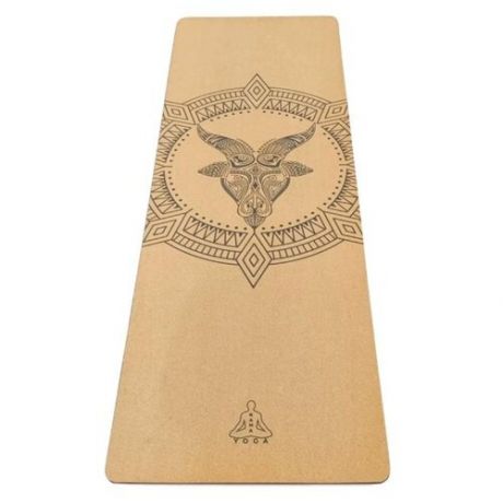 Ramayoga Коврик для йоги Capricorn Zodiac Collection 183*60*0,4 см из пробки