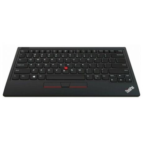 Клавиатура Lenovo ThinkPad TrackPoint II 4Y40X49515 беспроводная, интерфейс подключения USB, Bluetooth, низкий ход клавиш, подставка для рук, цвет: черный
