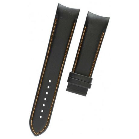 T610028556 Черный кожаный ремешок Tissot, XL, теленок, 22/20, без замка, для часов Tissot T-Trend Couturier T035.407, T035.410, T035.428, T035.446