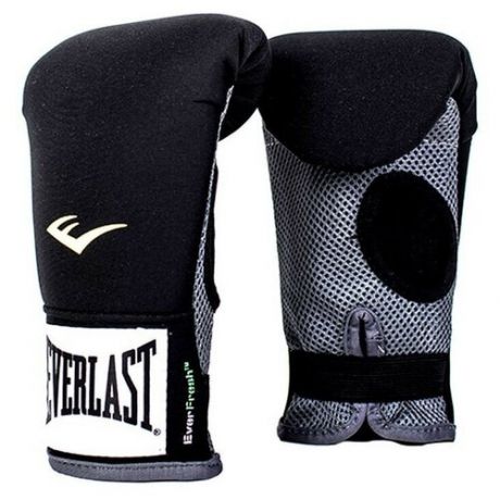 Боксерские перчатки Everlast снарядные Neoprene Heavy Bag Gloves черные